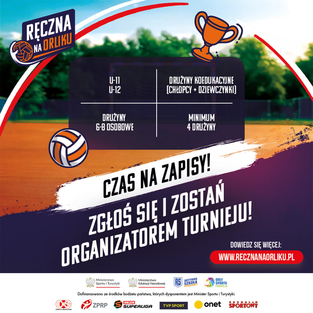 Czas na zapisy! Zostań organizatorem turnieju