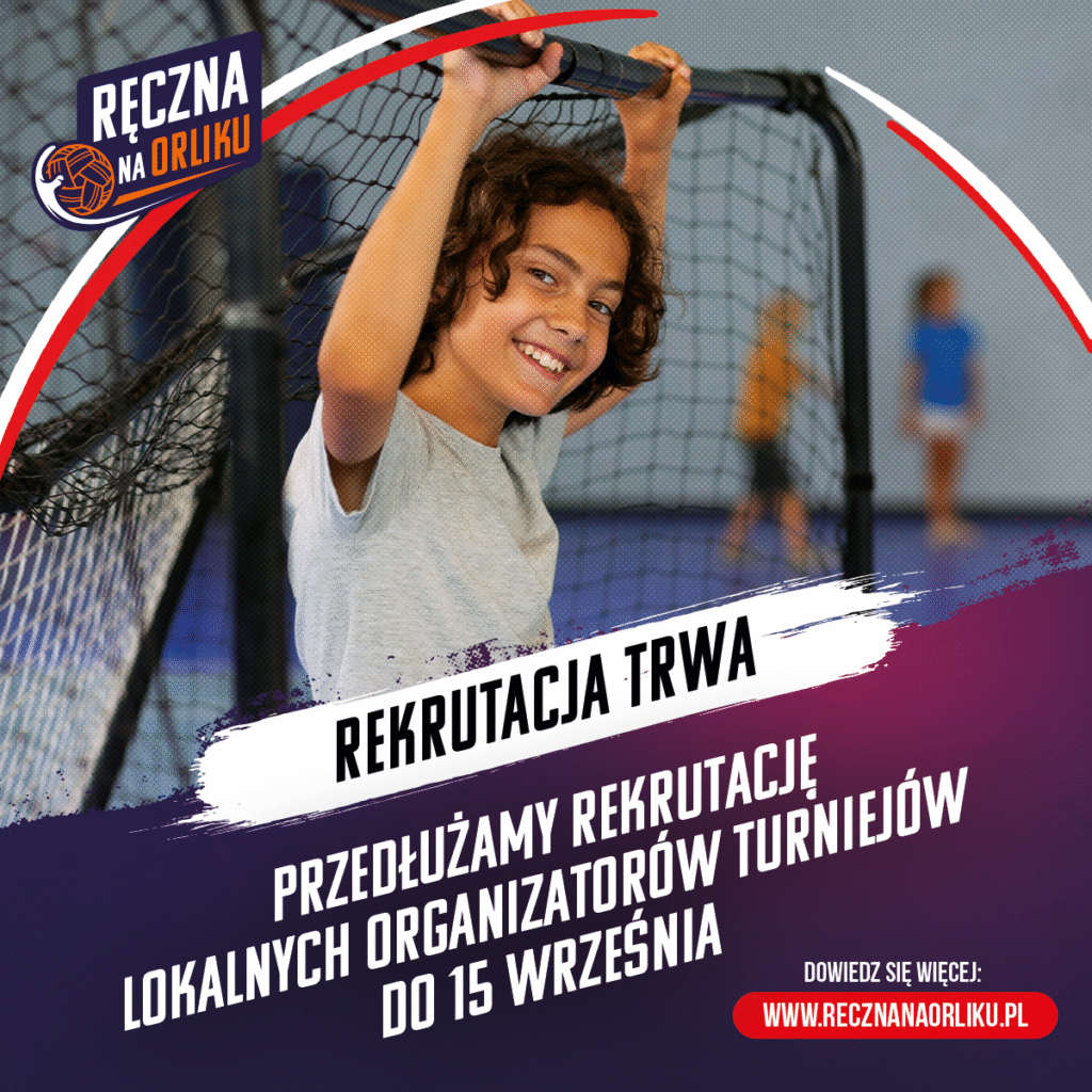 Rekrutacja lokalnych organizatorów turniejów przedłużona do 15 września